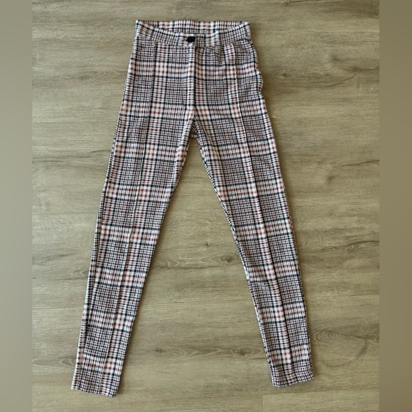 Free People Carnaby Plaid Pant SZ 0 - Picture 2 of 10
